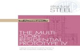 structural STEEL - AISC · PDF filethe multi-story residential prototype iv This prototype illustrates how the AISC Steel Solutions Center (SSC) can help a project decision maker evaluate