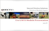 U10 UMTS Module Presentation - Quectel Wireless  · PDF fileWireless Module Expert Quectel Wireless Solutions U10 UMTS Module Presentation 2012-8