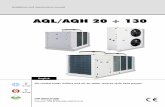 AQL/AQH 20 ÷ 130 - HOS BV - Itelco Clima AQL... · English Air cooled water chillers and air-to-water reverse cycle heat pumps Installation and maintenance manual IOM AQLH-N.2GB
