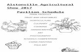 alstonvilleshow.netalstonvilleshow.net/.../2015/01/2017-Pavillion-Schedule-…  · Web view2.Exhibitors of livestock for competition must on their entry form state ... a guarantee
