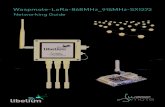 Waspmote-LoRa-868MHz 915MHz-SX1272 - Libelium - · PDF fileLine of Sight test ... The SX1272 module can only be used in special Waspmote v12 units which have been modified to drive