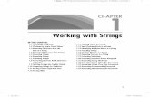 Working with Strings - PHP Programming · PDF fileD_Base / PHP Programming Solutions / Vikram Vaswani / 7148745-x / Chapter 1 Chapter 1: Working with Strings 3 Comments When it comes