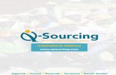 CORPORATE PROFILE 2017 - Qsourcing · PDF fileregulations regarding statutory deductions, grievance handling, etc Compliance to ... Ministry of labor- Uganda Directorate of Occupational