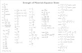 Strength of Materials Equation Sheet - Union Collegecurreyj/BNG-311_files/Strength of... · Strength of Materials Equation Sheet. Strength of Materials Equation Sheet. 1 p M El My