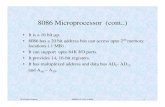 8086 Microprocessor (cont..) - NPTELnptel.ac.in/courses/106108100/pdf/Teacher_Slides/mod1/M1L3.pdf · • 8086 is designed to operate in two modes, Minimum and Maximum. • It can