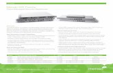 Meraki MX Family - · PDF fileOverview The Meraki MX is a complete next generation ﬁrewall and branch gateway solution, designed to make distributed networks fast, secure, and easy