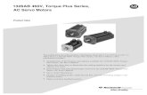 1326AB 460V, Torque Plus Series, AC Servo · PDF file2 1326AB 460V, Torque Plus Series, AC Servo Motors Publication 1326A-2.9 — March 1999 Servo Motor Description Torque Plus motors