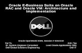 Oracle E -Business Suite on Oracle RAC and Oracle VM ...i.dell.com/.../data-sheets/en/Documents/oracle-e-business-suites.pdf · Oracle E -Business Suite on Oracle RAC and Oracle VM: