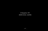 Chapter IV SOCIAL LIFE - ShodhgangaChapter IV SOCIAL LIFE Relevance of Social History in study of social life is of utmost importance. ... while C.V. Vaidya asserts that they migrated