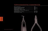 Orthodontic Contents - J & J Instruments, Dental ...jjinstruments.com/pdfs/JJ_Cat_Orthodontic.pdf · ORTHODONTIC Orthodontic Contents ... Our orthodontic pliers are perfect for the