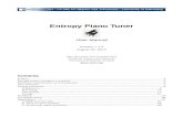 Entropy Piano Tunerdownload.piano-tuner.org/.../manual_en.pdf · Entropy Piano Tuner User Manual Version 1.1.3 August 22, 2017 ... Brazilian journal for the didactic of physics. This