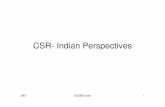 CSR- Indian Perspectivessusbizindia.org/Admin/Public/Download.aspx?file=Files/Filer... · 2007, and Managing Director, Sundaram Clayton Limited said that New Delhi 14 June, 2007.