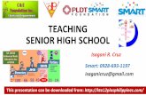 TEACHING SENIOR HIGH SCHOOL - K to 12 and morekto12plusphilippines.com/wp-content/uploads/2015/06/CEFI-SHS... · 1 English for Academic and Professional Purposes ... 8 ABM Strand