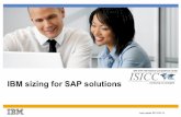 D2-3 - IBM sizing for SAP solutions - IBM... · IBM sizing for SAP solutions Last update 2013-05-13 . 2 ... BW (main OLAP system) ... – SAP Quicksizer now explicitly shows SAPS