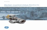 Becker Control Valve Products - Tri-State Meter files/Becker/BECKER... · 2 Since 1955, Becker* control valve assemblies have been delivering exceptional performance to the natural