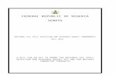 Web viewfederal republic of nigeriasenatenational oil spill detection and response agency (amendment)bill 2012a bill for an act to amend the national oil spill detection and