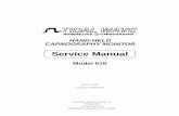 Service Manual - Frank's Hospital  · PDF fileHAND-HELD CAPNOGRAPHY MONITOR Service Manual Model 610 April 17, 2000 Catalog No. 6700-90-01 Novametrix Medical Systems