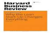 SPOTLIGHT ON ENTREPRENEURSHIP Why the Lean …gopropeller.org/files/applications/Harvard... · Lean Start-Up Changes Everything ... model canvas lets ... The team expected to have