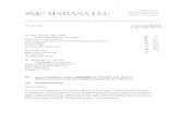 MAHANA Honoluhu Hawaii 9(38!5 3170 Noela DHve · PDF fileSM( MAIlAPÿ;\ LL,( Page 3 of 6 Annual Compliance Report A03-741 Mahana Estates Portion of Kapalua Mauka May 23, 2012 SMC Mahana