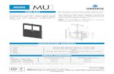 Orbinox compuertas ingl 28p - · PDF fileseries, is available from Ø200 to Ø600 mm. • MU penstocks are bi-directional as standard, for sizes ≤1200x1200. On request, we have the