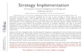 Strategy Implementation - Kellogg School of Management · PDF fileStrategy Implementation Northwestern University Kellogg School of Management MORS 455, Fall 2017 ... 1 – Appex Corporation