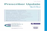 Prescriber Update - · PDF filePrescriber Update is a member of the A publication of Antithrombotic Medicines – Still Causing Bleeding 1 Preventing Medication Errors: Tacrolimus