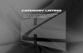 CATEGORY LISTING - Hal Leonard Corporation · PDF fileCATEGORY LISTING For your convenience, this section lists our choral titles by series, topics, and/or publisher. 23918 ChoralCat3:Layout