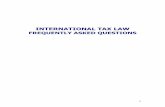 INTERNATIONAL TAX LAW · PDF filetest is the "green card test." If at any time during the calendar year you were a lawful permanent ... INTERNATIONAL TAX LAW