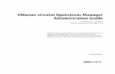 VMware vCenter Operations Manager Administration · PDF fileVMware vCenter Operations Manager Administration Guide Custom User Interface vCenter Operations Manager 5.8.5 This document
