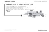 SITRANS F M MAGFLO - · PDF filedirections provided in this manual and that they follow the instructions and directions before taking the equipment into use! ... SITRANS F M MAGFLO®®®®®