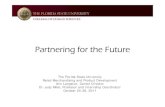 Partnering for the Future - LDCluster.comldcluster.com/wp-content/uploads/2011/11/FSU-RMPD-final.pdf · Partnering for the Future ... Ann Langston, Center Director. Dr. Judy Miler,