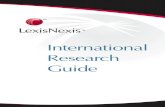 International Research Guide - Choose Your · PDF fileInternational Research Guide. 1 ... • Equity / Trusts / Succession • English Law ... Law Digest • CELEX European Union Cases