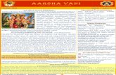 AArsha Vani - Samavedam Shanmukha · PDF fileAArsha Vani ( V o i c e o f ... Topic: "Sri Devi(Tripura) Mahimna Stava Venue: Sri Kumaraswami Mutt, Varanasi ... THE MAHA SHAKTI ZKali