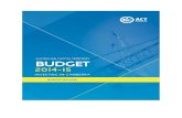 CHAPTER 1  Web viewCLASSIFICATION OF ACT ENTITIES. 2014-15 Budget Review10 Economic Overview. 2014-15 Budget Review42Capital Works . 2014-15