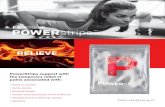 FGXPRESS POWERstrips - · PDF fileWhere Does It Hurt? Are busy lives and uncomfortable mattresses causing you to move a little slower these days? If you suffer from minor aches and