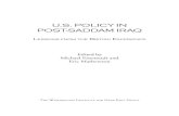 U.S. POLICY IN POST-SADDAM IRAQ · PDF fileU.S. policy in post-Saddam Iraq : ... British India Office late in 1917, ... concerned for independence within a finite,