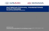 INTERNATIONAL MARKETING STRATEGIESpdf.usaid.gov/pdf_docs/PNADO856.pdf · international marketing strategies home furnishings industry note: report not disseminated publically. was