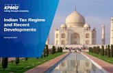 Indian Tax Regime and Recent Developments/media/IE Singapore/Files/Events... · Indian Tax Regime and Recent Developments ... INDIA- SINGAPORE TREATY . ... the assets located in India