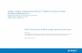 EMC VNX Unified Best Practices for Performance Applied ... · PDF fileEMC VNX Unified Best Practices for Performance Applied Best Practices Guide 5 Preface As part of an effort to