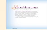 Las celebraciones Las celebraciones - Bienvenidos - Hometraceycanisalez.weebly.com/.../8/4/5/18450865/las_celebraciones_a1.pdf · Las celebraciones The following ... students to list