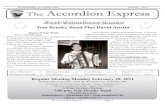 The Accordion Expressaccordions.com/mac/newsletters/2011_feb.pdf · on the accordion by strengthening relationships with fellow musicians, expanding knowledge of the accordion and