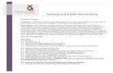 Advanced EVM Workshop - Ten Six Consulting · PDF file2.6 Responsibility Assignment Matrix ... Advanced(EVM(Workshop!! ... 5.22 Discussion of Case Study 17 solution set with emphasis