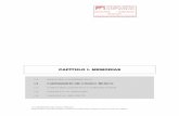 CAPÍTULO I. MEMORIAS - · PDF fileDescripción de la estructura y justificación de la solución adoptada Cimentación: Riostras de hormigón armado sobre hormigón de limpieza en