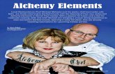 Alchemy Elements -  · PDF file3Harford STYLE Summer 2015423 by Anne Fullem photography Amy Jones   Alchemy Elements Local Restaurateurs Chef Michael Matassa and his pastry chef