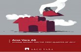 Arco Vara AS - worldreginfo.com fileArco Vara AS INTERIM REPORT FOR THE FIRST QUARTER OF 2017 WorldReginfo - a41452e5-da31-4865-9bc0-b35826e880e0