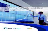 Profitability and Cost Management Brochure 复制 · PDF fileSAP Profitability and Cost Management (PCM) is a powerful, highly scalable application that provides insights in identification