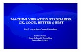 Part 2 – Absolute, General Standards - Vibration 2011/Machine Vibration... · Part 2 – Absolute, General Standards. 1) ABSOLUTE, GENERAL (OK) ... machinery using an absolute vibration