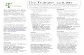 April 2016 Trumpet - storage.cloversites.comstorage.cloversites.com/trinitylutheranchurch15/documents/April... · MARTIG: Bob & Louise were married in Clinton, MN, transferring to
