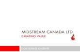 MIDSTREAM CANADA LTD. · PDF fileMIDSTREAM CANADA LTD. ... pressure on Producers to de-risk balance sheet, ... NGL Energy Partners 33 Philips 66 Partners 27.2 Semgroup Corp 31.2