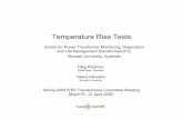 Temperature Rise Tests - IEEEgrouper.ieee.org/groups/transformers/subcommittees/insulation_life/... · Temperature Rise Tests Centre for Power Transformer Monitoring, Diagnostics